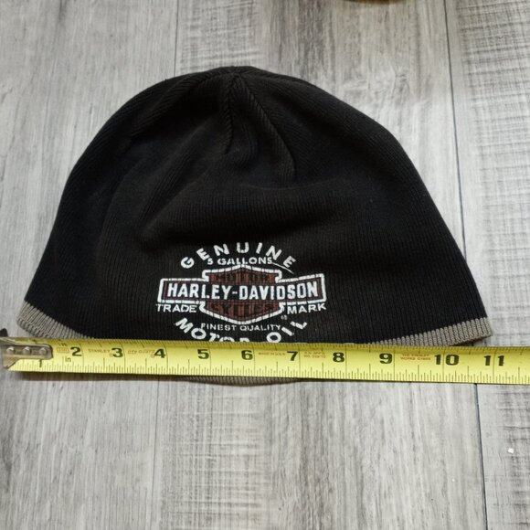 Harley Davidson Reversible Beanie Cap - Picture 9 of 9